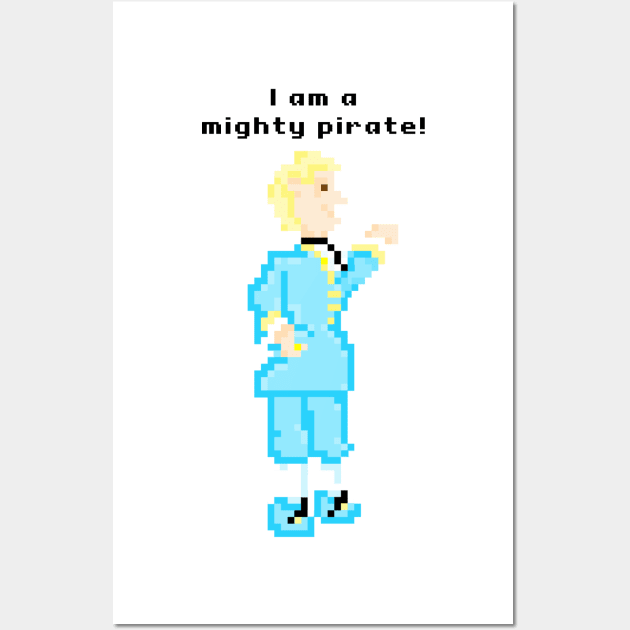 Stede Bonnet, mighty pirate Wall Art by spyderfyngers